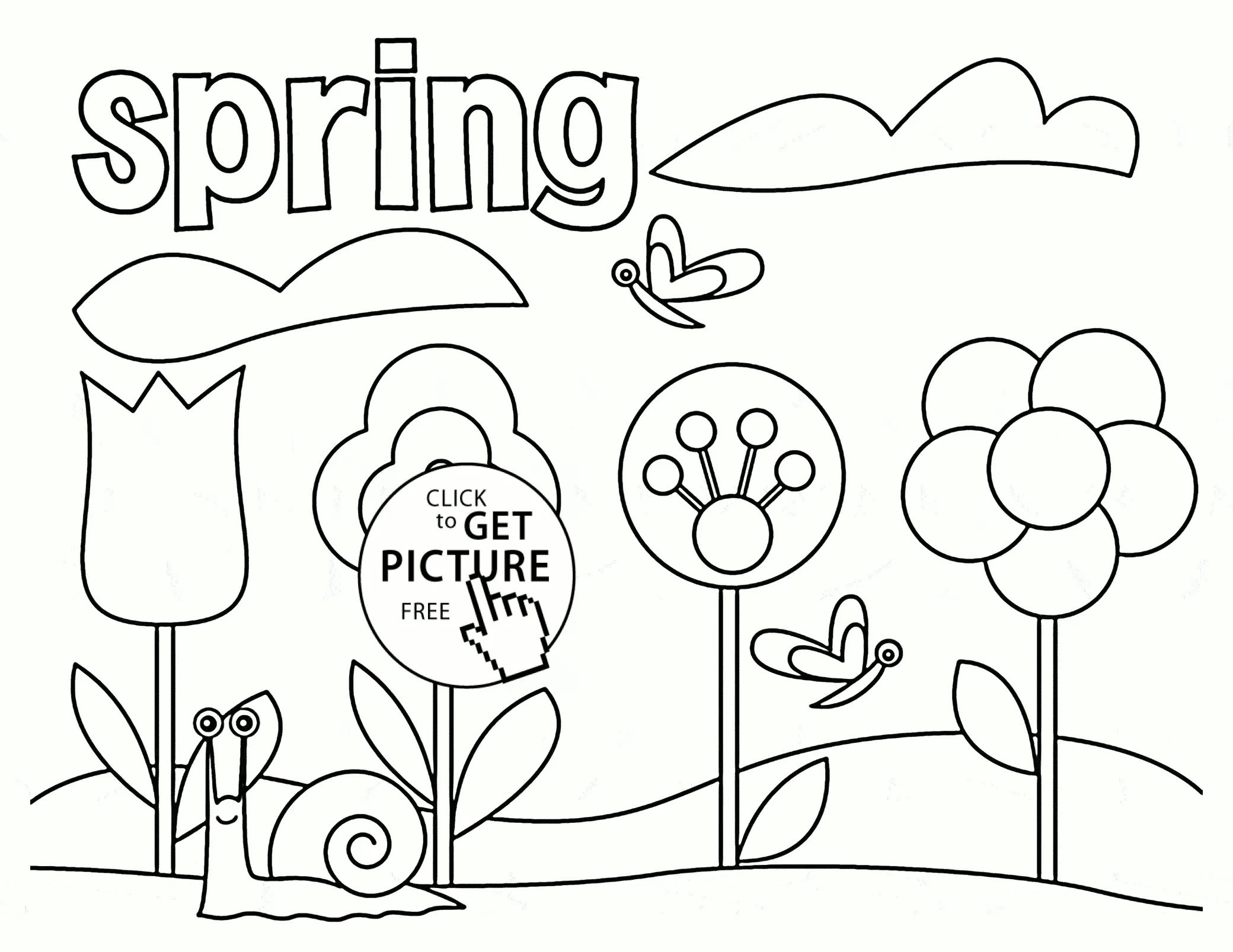 2080x1607 Spring Coloring Pages Printable New Beautiful Spring Tree Coloring