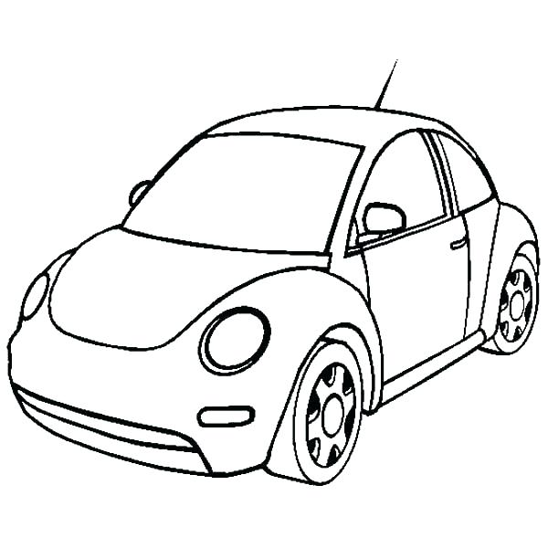 600x612 Free Sprint Car Coloring Pages Super Page For Kids New Beetle Best