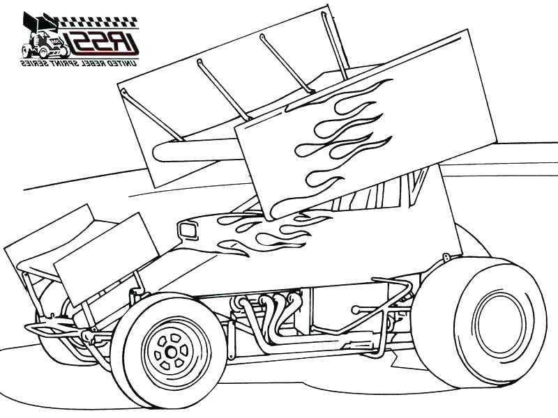 800x600 Sprint Car Coloring Pages Muscle Car Coloring Pages Free Sprint