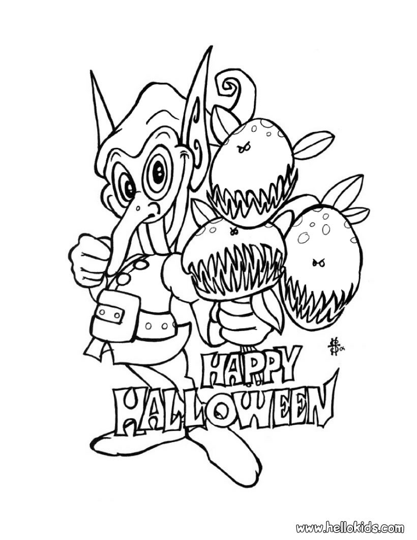 820x1060 Carnivorous Plants Amp Sprite Coloring Pages