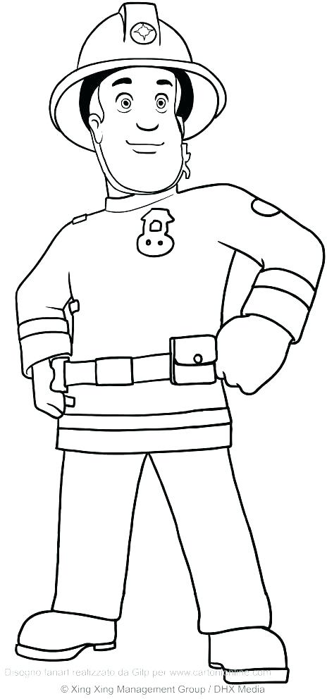 464x992 Tv Coloring Pages Sprout Coloring Pages Beautiful Fireman Coloring