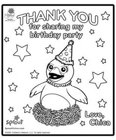 236x285 Sprout Chica Show Printable Coloring Pages