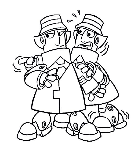 Spy Gear Coloring Pages