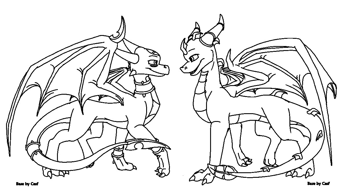 1192x670 Skylanders Spyro Coloring Page Free Printable Pages Endear