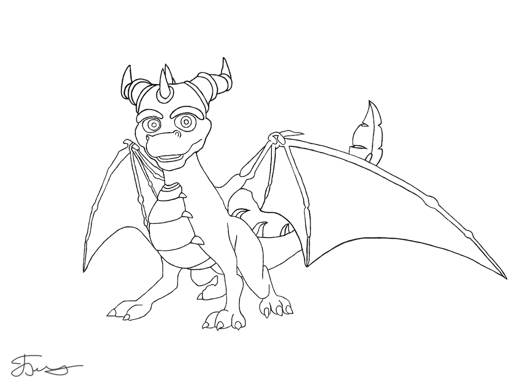 1024x768 Spyro Coloring Pages Spyro Coloring Pages Coloring Home