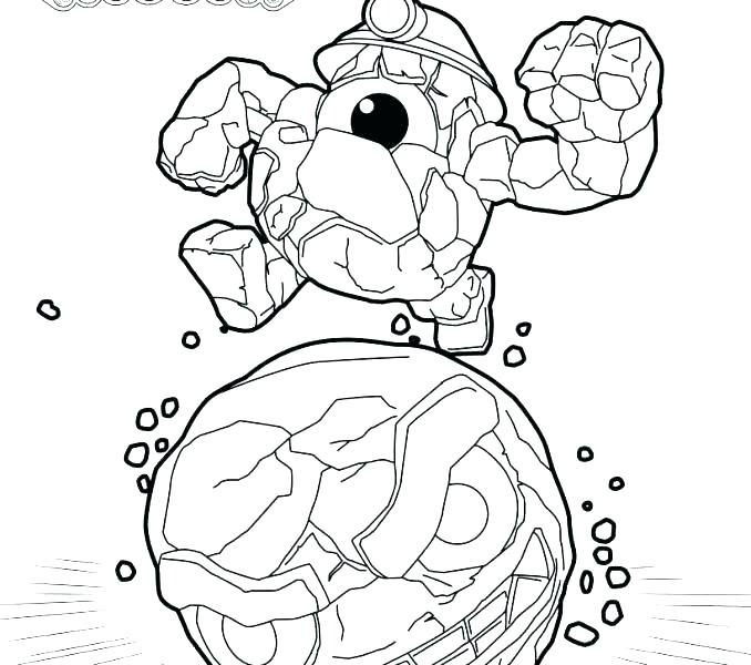 678x600 Spyro Coloring Pages