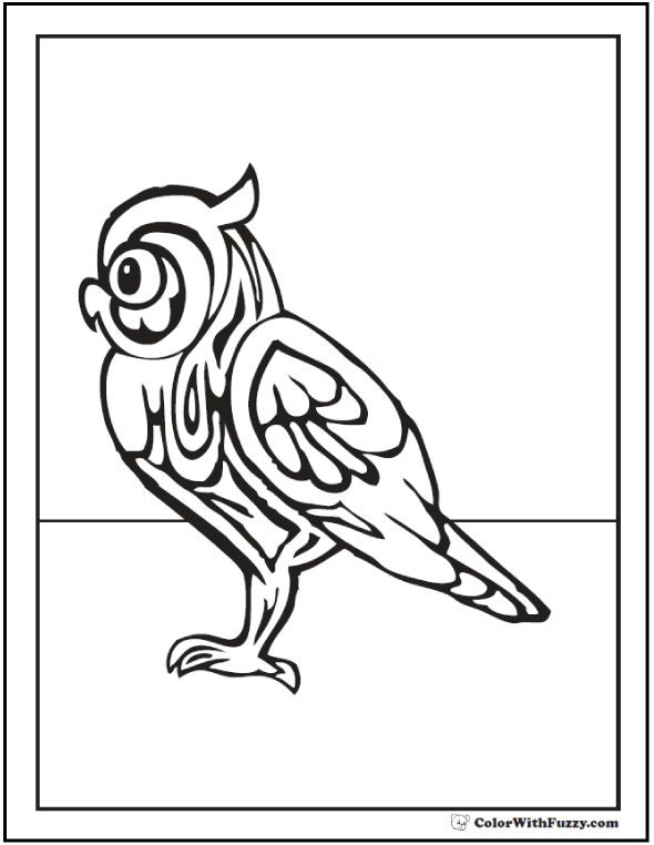 590x762 Geometric Coloring Pages To Print And Customize