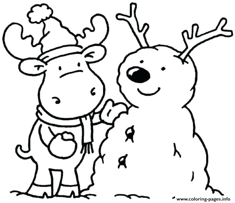 788x681 Coloring Pages For Preschool Snow Coloring Pages Preschool