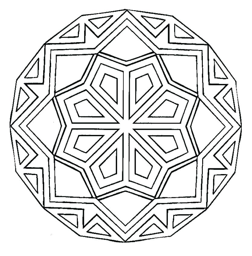 835x850 Easy Mandala Coloring Pages Also Here Are Easy Easy Mandala