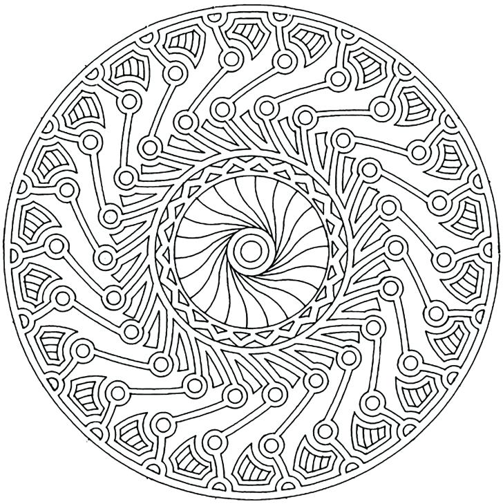 728x729 Great Chakra Mandala Coloring Pages 89 In Gallery Coloring Ideas