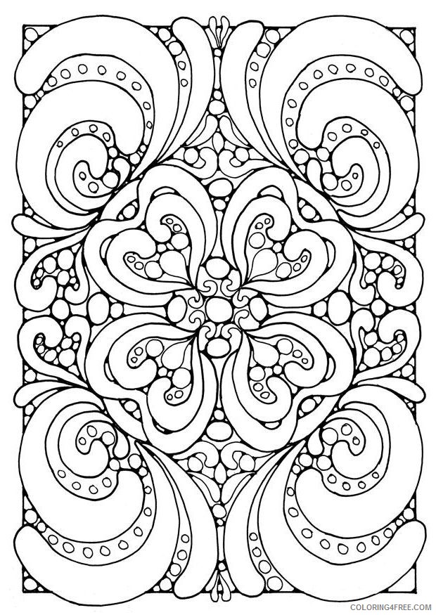 620x875 Square Mandala Coloring Pages Coloring4free