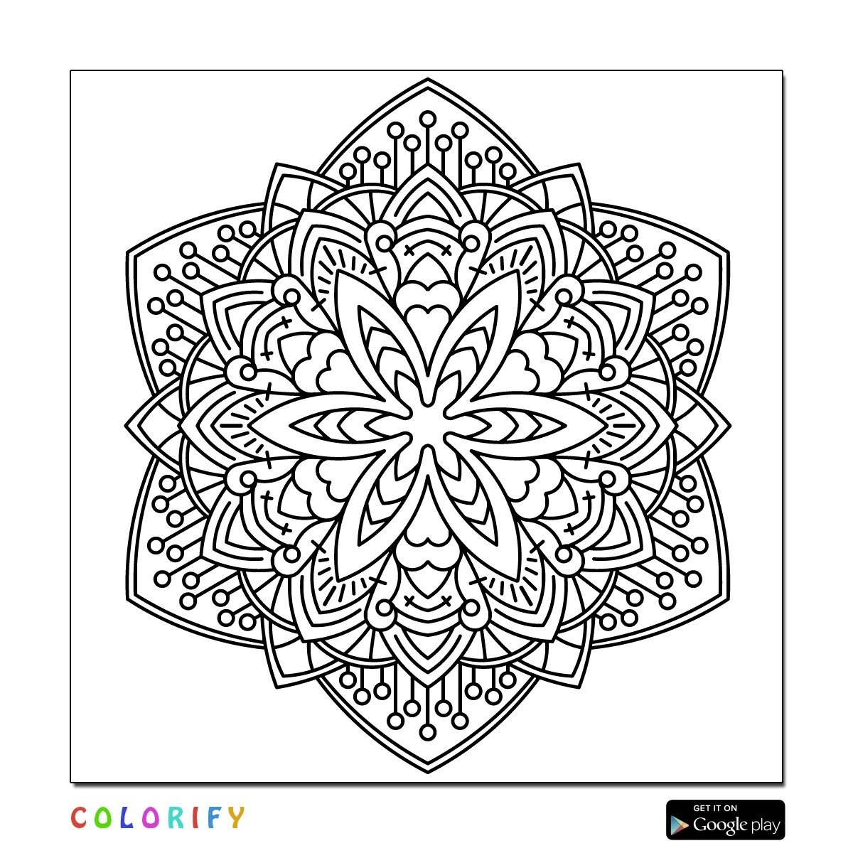 1200x1200 Awesome Printable Coloring Pages For Adults Inspired Shapes Square