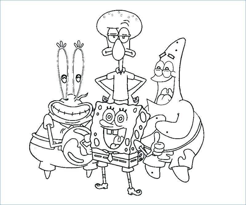 800x667 Squidward Coloring Pages Excellent Coloring Pages Ideas Example