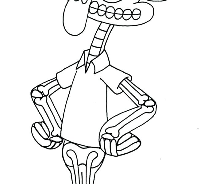 678x600 Squidward Coloring Pages Pictures Coloring Pages Squidward