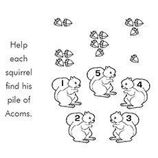 230x230 Top 25 Free Printable Squirrel Coloring Pages Online