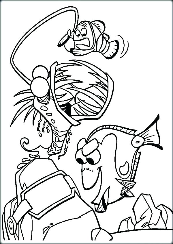 600x844 Coloring Pages Nemo Coloring Page Finding Coloring Pages Color