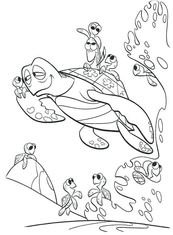 600x814 Finding Nemo Coloring Page Finding Coloring Page Finding Coloring