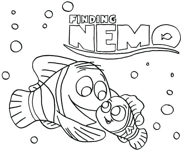 600x500 Coloring Pages Nemo Finding Coloring Page Squirt Coloring Pages