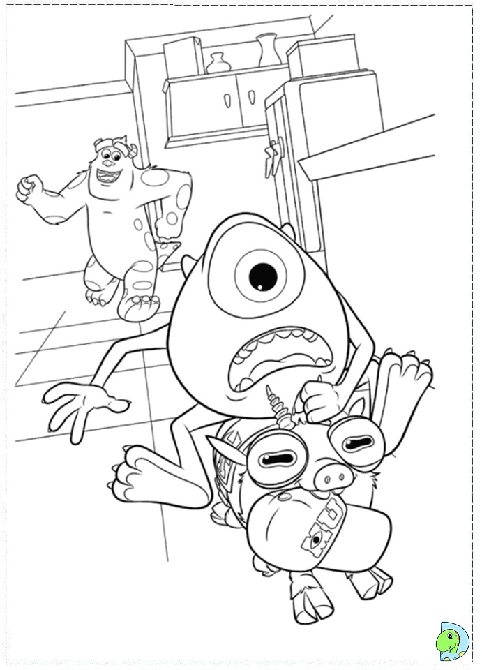 691x960 Monsters University Coloring Pages Awesome Squishy Monsters