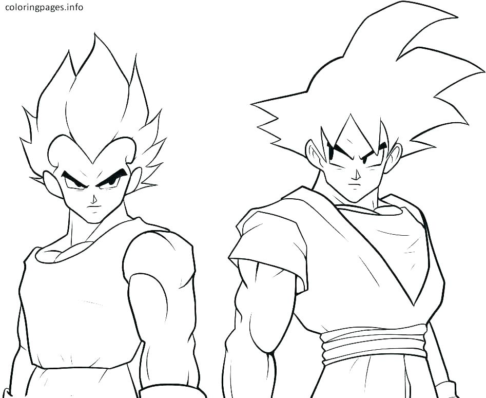 947x775 Goku Coloring Page Fashionable Design Ideas Dragon Ball Z Coloring