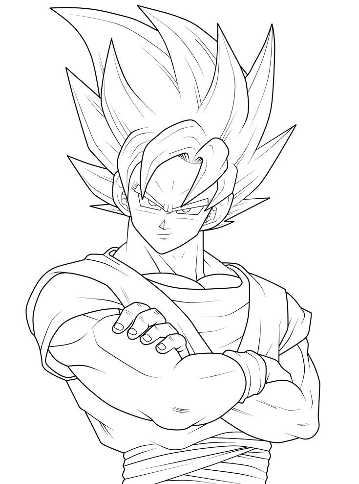 735x989 Goku Coloring Games Print Coloring Pages A Coloring Pages Dragon