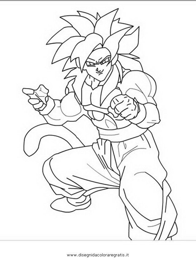 640x850 Goku Coloring Games Coloring Home, Goku Ssj4 Coloring Pages