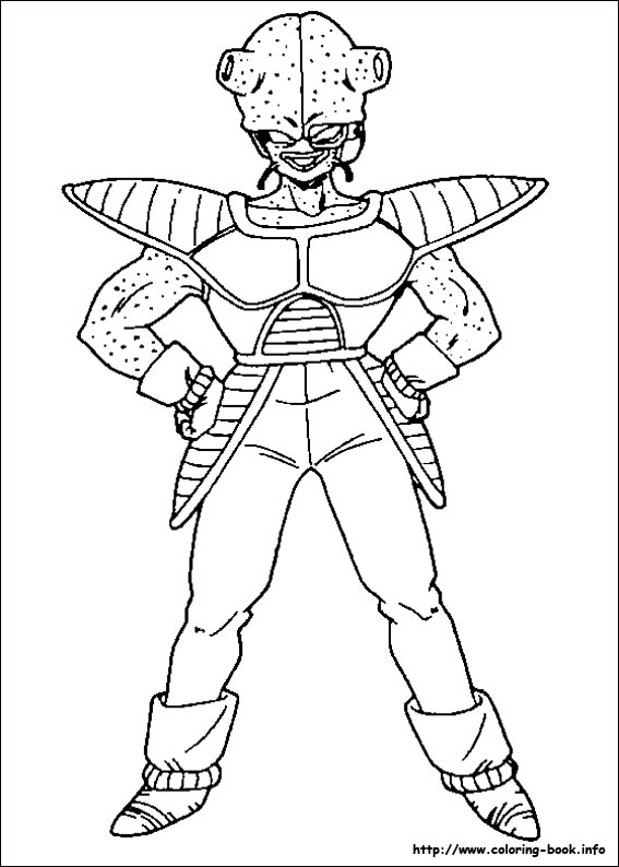 567x794 Dragon Ball Z Coloring Pages On Coloring