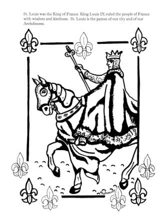336x442 Saint Louis Jpeg Coloring Pages Catholic Education Office