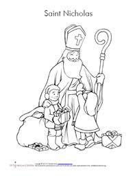 200x259 Cute Ideas For St Nicolas Day, Including Coloring Page And How
