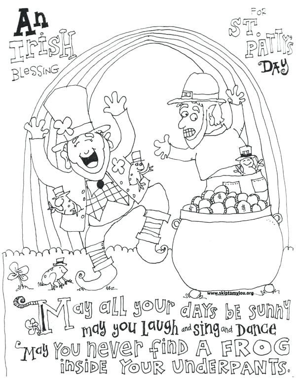 600x767 Saint Patrick Coloring Page Free St Day Coloring Pages Cute Kid