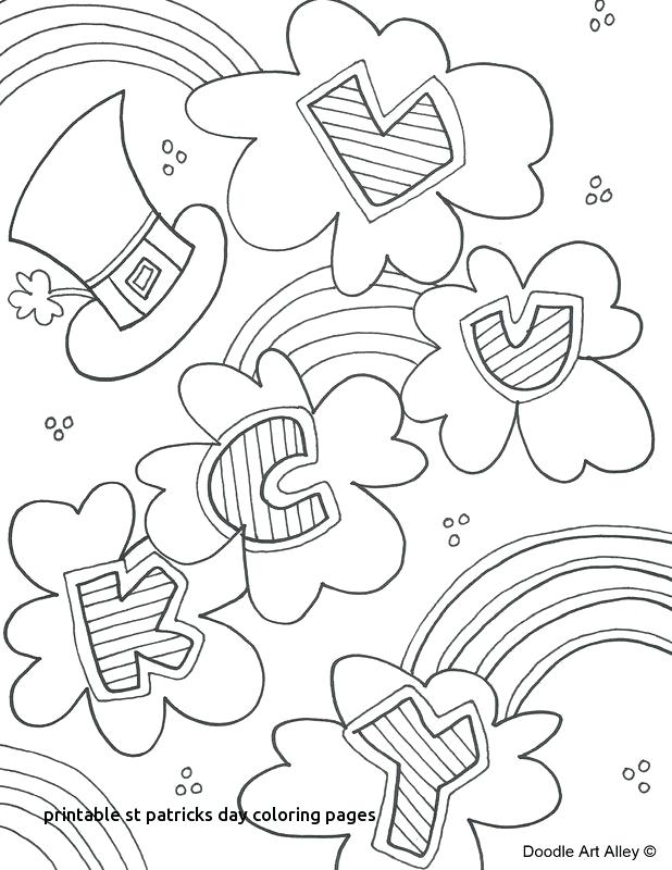 618x800 St Patricks Day Coloring Page Best St Pat S Images On