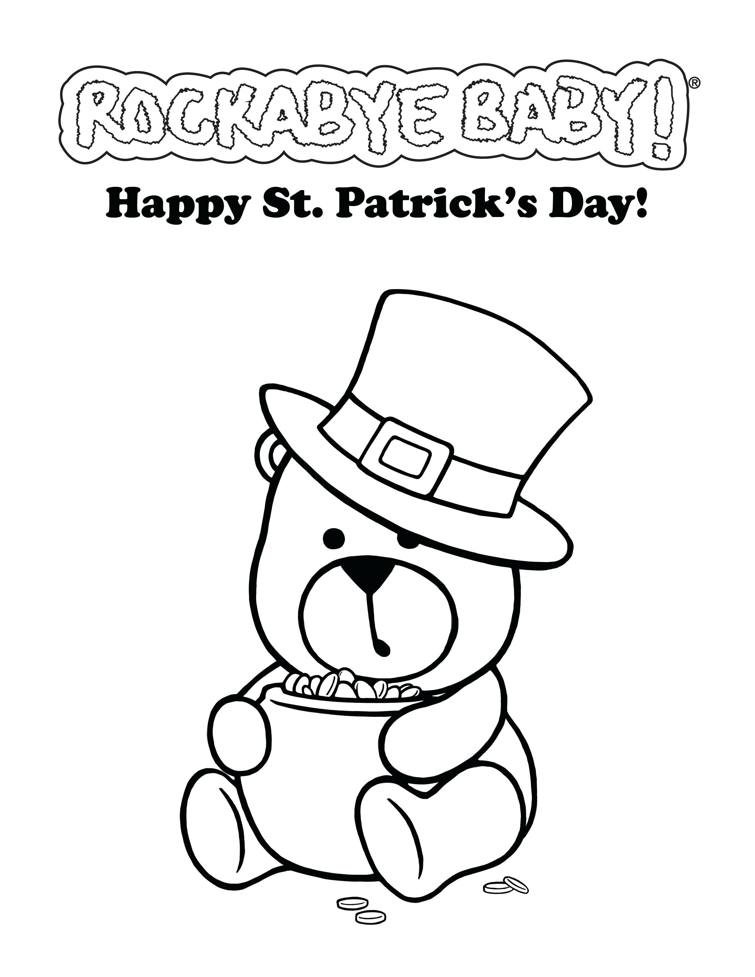 2550x3300 Coloring Pages ~ St Patricks Coloring Pages Day New Free For Kids