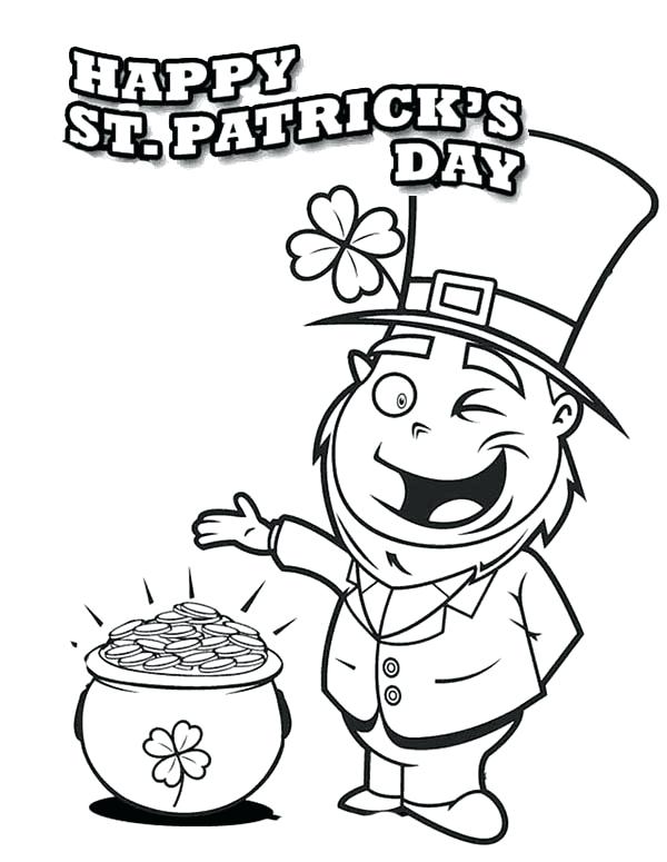 600x775 St Patricks Coloring Pages