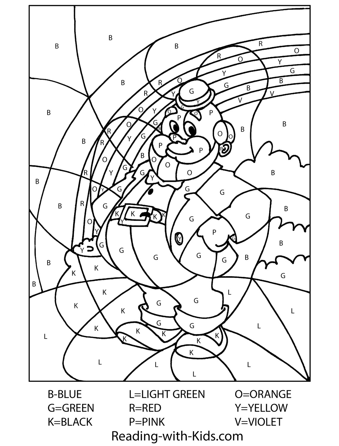 1140x1499 St Patrick Day Coloring Pages Free