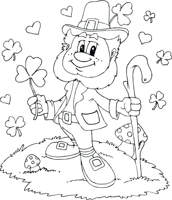550x638 Saint Patrick Coloring Page Unique St Coloring Pages For St