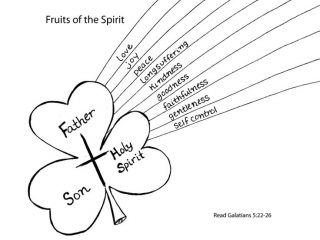 320x240 St Patrick Religious Coloring Pages Fruit Of The Spirit Coloring