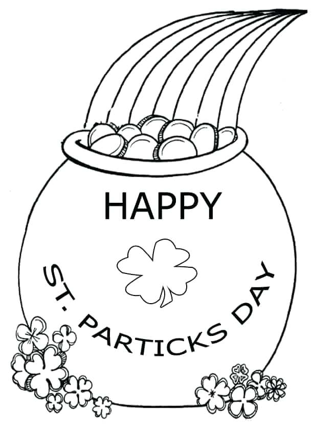 612x828 St Patrick Coloring Page Icontent