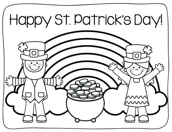 564x433 Saint Patrick Day Coloring Pages Appealing St Day Coloring Page