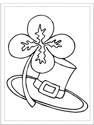 300x400 St Patricks Day Coloring Page First Schoolws Free St Patricks Day