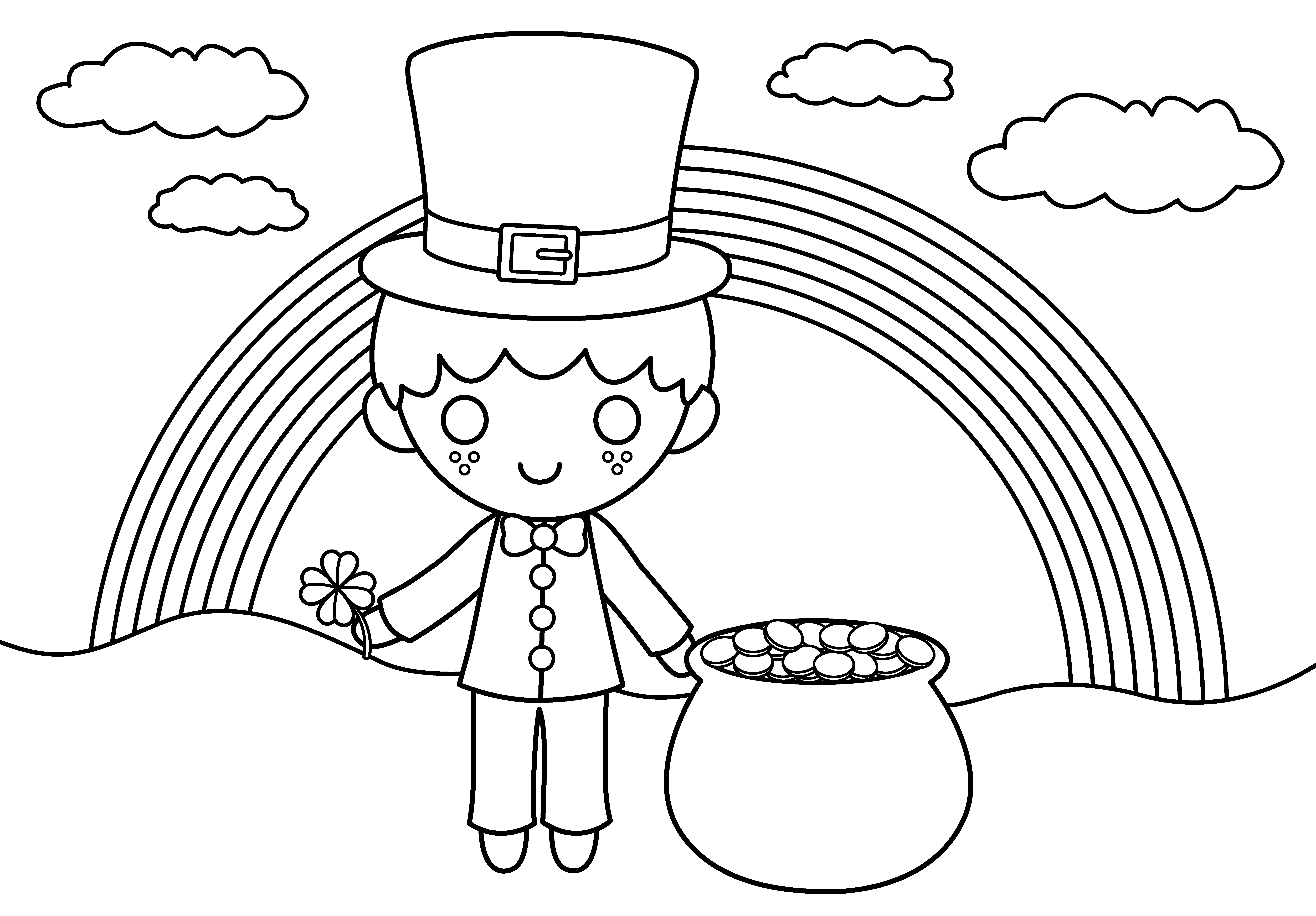 St Patricks Coloring Pages