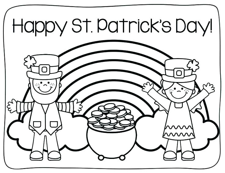 736x565 Unique St Patricks Day Coloring Sheets Coloring Pages For St