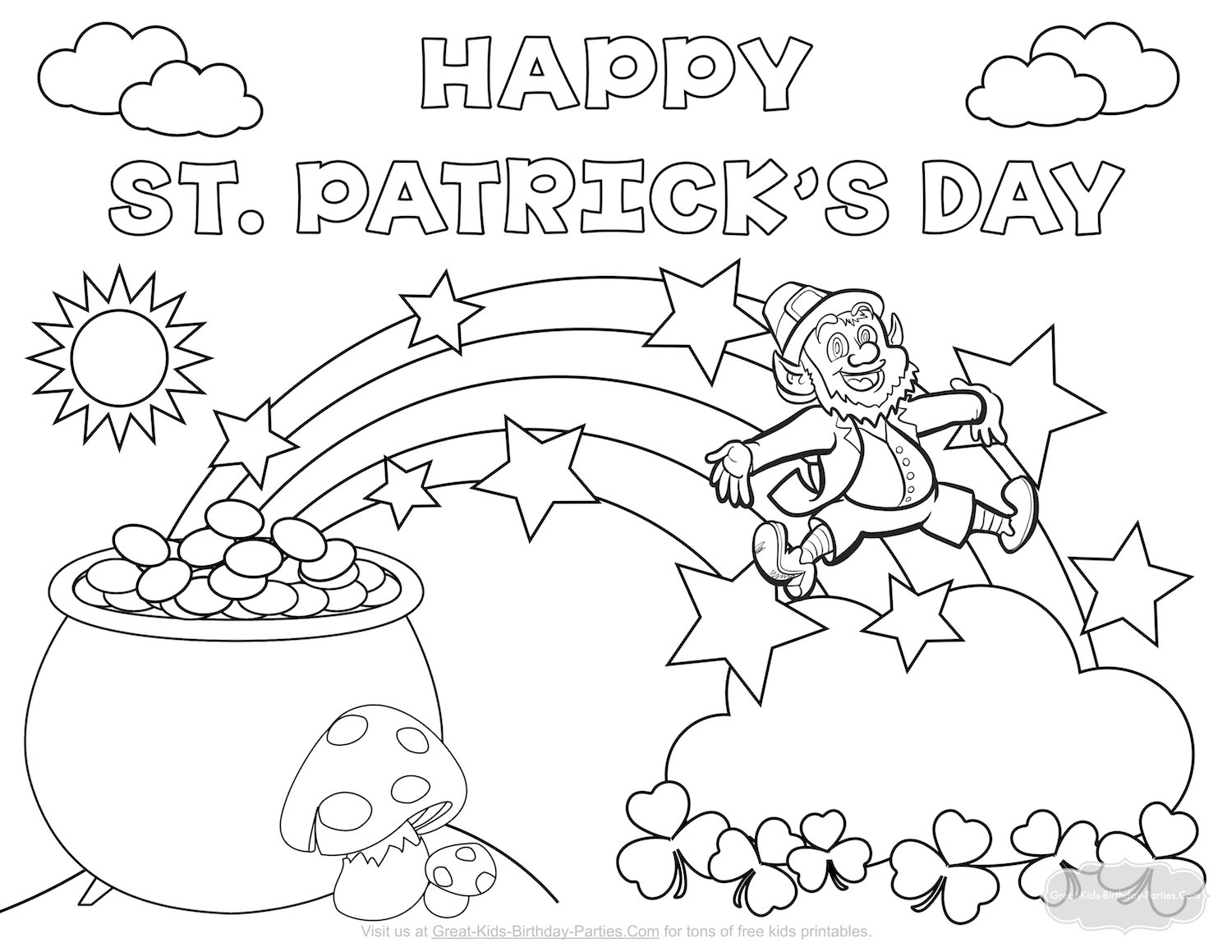 1500x1159 St Patrick Coloring Pages Patricks Picloud Co Ribsvigyapan St