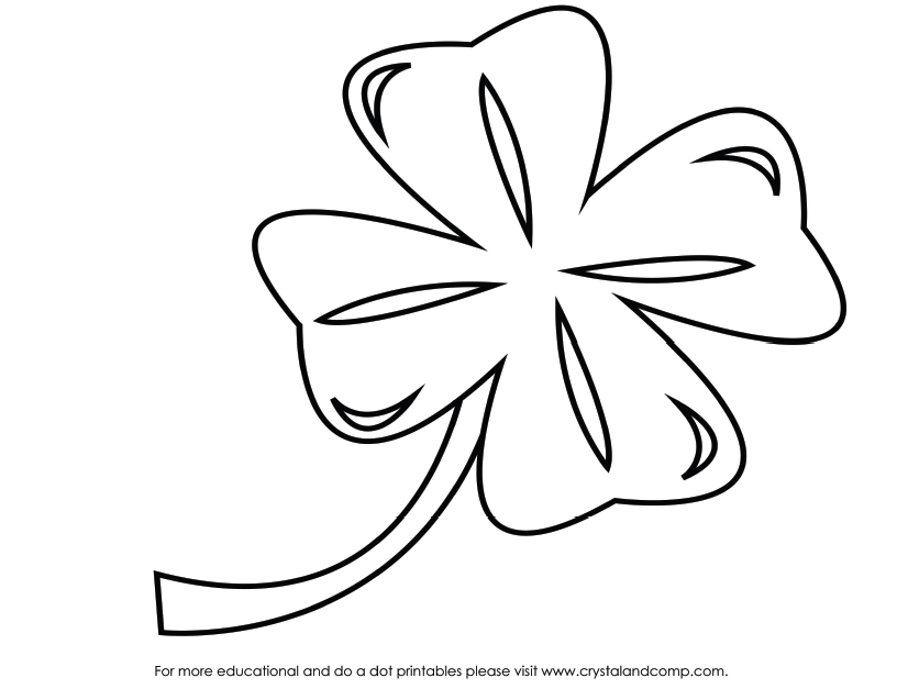 816x627 Kid Color Pages For St. Patrick's Day