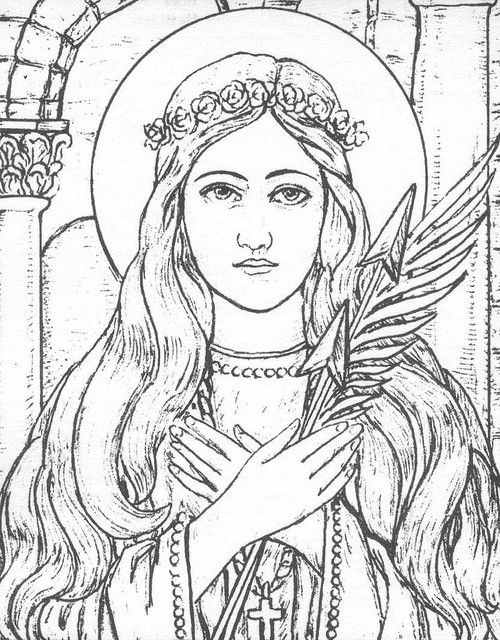 500x640 Saint Philomena By Immaculata Helvetia, Via St. Philomena
