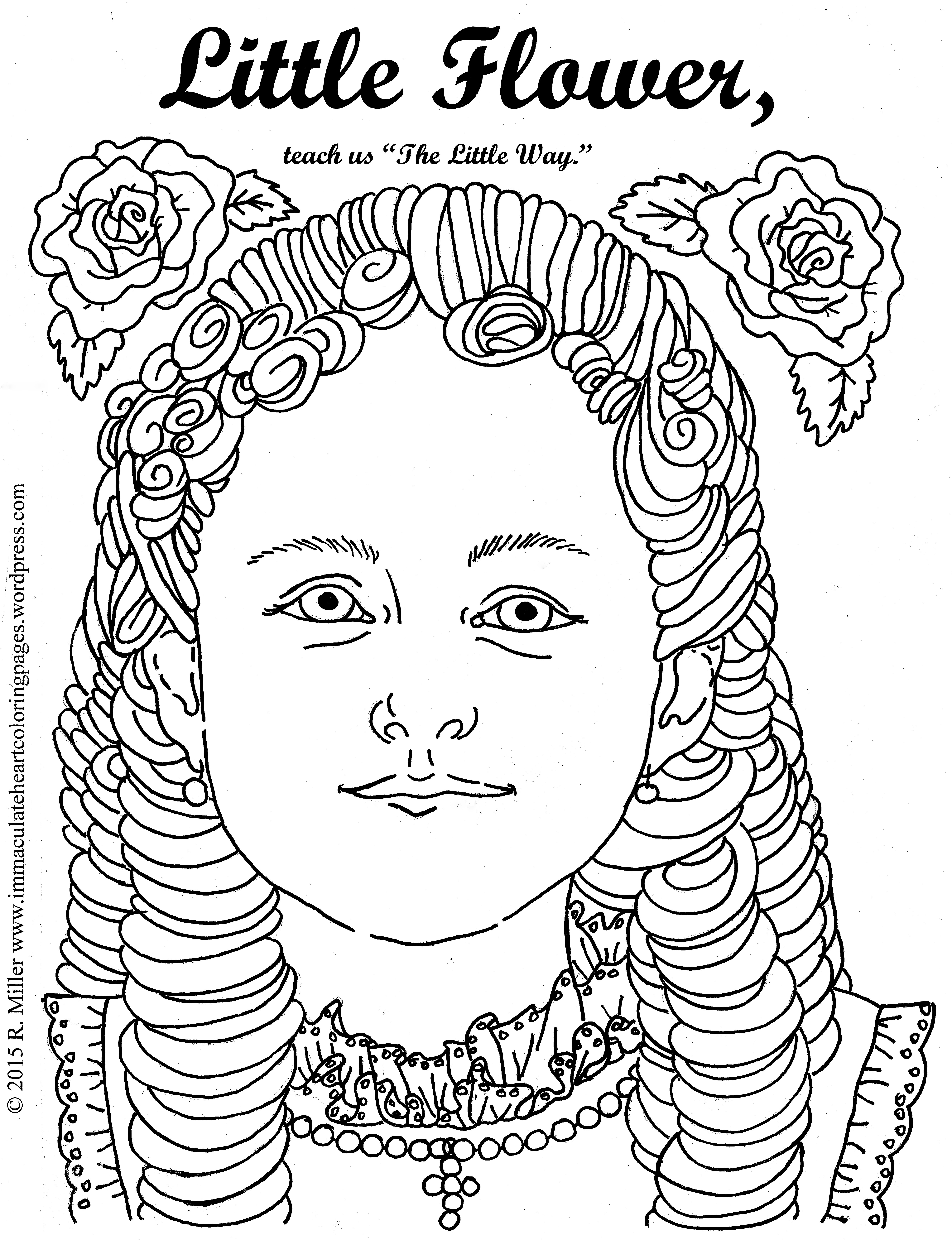 4958x6458 Catholic Homeschool Resources Immaculate Heart Coloring Pages