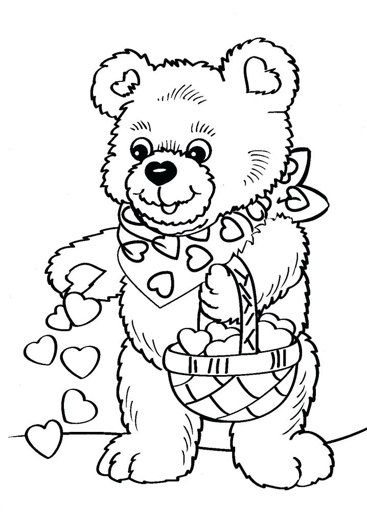 718x1024 St Valentine Coloring Pages Coloring Pages Of St Valentines Day