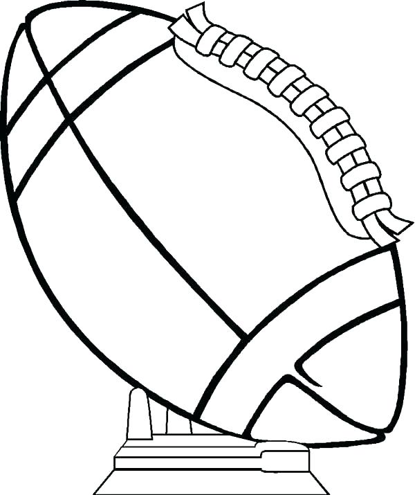 600x715 Football Field Coloring Page Football Coloring Pages Printable