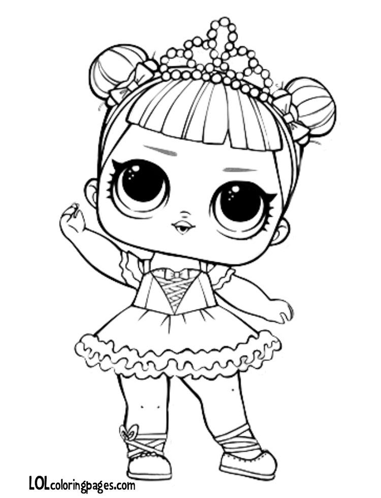 750x980 Center Stage Lol Doll Coloring Page Lol Surprise Doll Coloring Pages