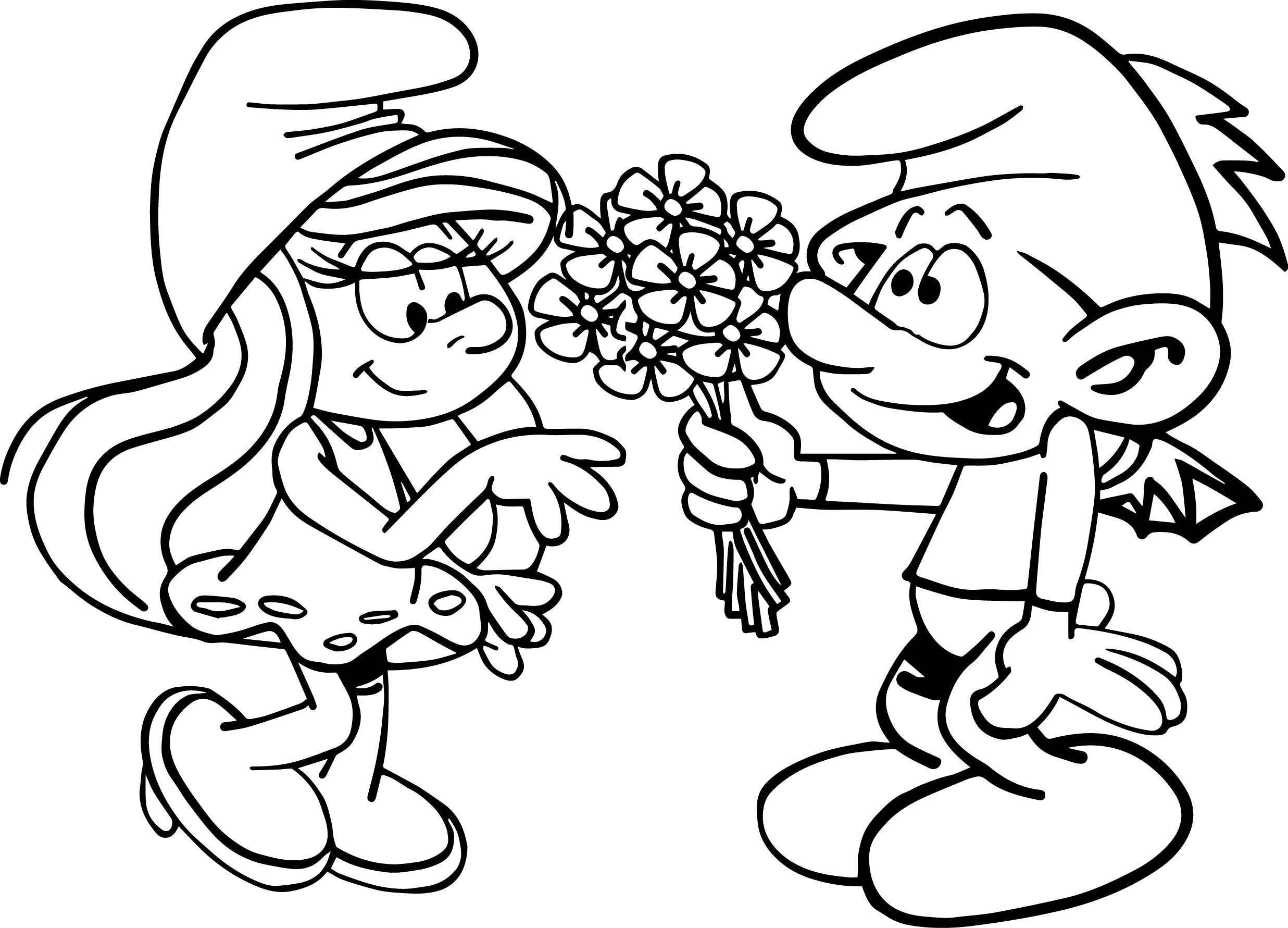 2473x1781 Modern Smurfs Coloring Pages Gift