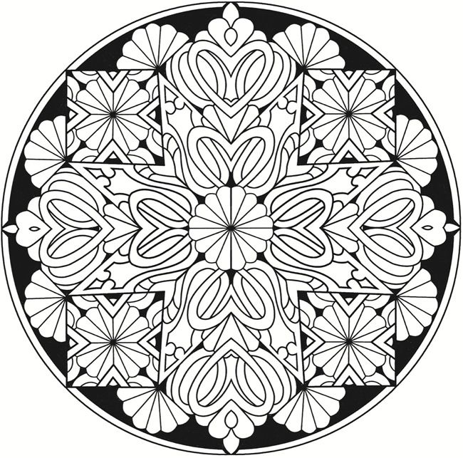 650x643 Welcome To Dover Publications Creative Haven Kaleidoscope Designs